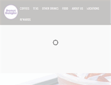 Tablet Screenshot of donutdelight.com